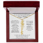 To My Amazing Granddaughter | Happy Birthday | Birth Flower Name Necklace