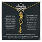 2026 Graduation Gift | Enjoy The Ride | Birth Flower Name Necklace