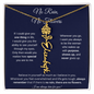[LIMITED TIME ONLY] No Rain No Flowers | Believe In Yourself | Flower Name Necklace