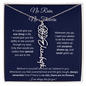 [LIMITED TIME ONLY] No Rain No Flowers | Believe In Yourself | Flower Name Necklace