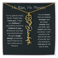 Custom To My Special Niece - Birth Flower Name Necklace