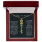 Never Forget That I Love You - Flower Name Necklace