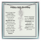 Personalized 14th Birthday Flower Name Necklace Gift