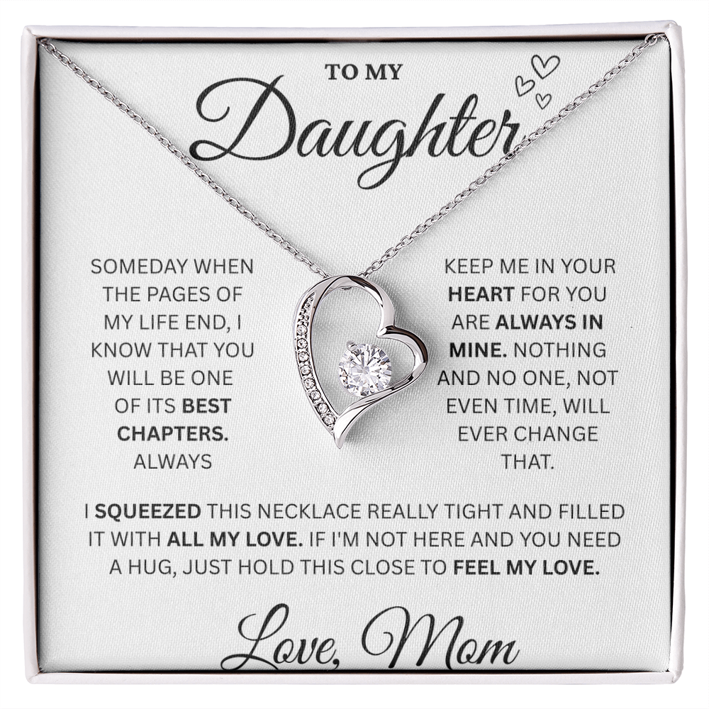 To My Daughter | Forever Love | Always In My Heart | Love Mom