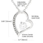 To My Daughter | I Will Always Love You | Forever Love Necklace