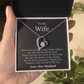 To My Wife - Beat Of My Heart - Forever Love Necklace