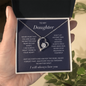 To My Daughter | I Will Always Love You | Forever Love Necklace