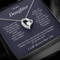 To My Daughter | I Will Always Love You | Forever Love Necklace