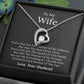 To My Wife - Beat Of My Heart - Forever Love Necklace
