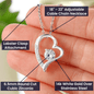 To My Daughter | I Will Always Love You | Forever Love Necklace