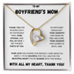 To My Boyfriend's Mom | Forever Love Necklace | With All My Heart