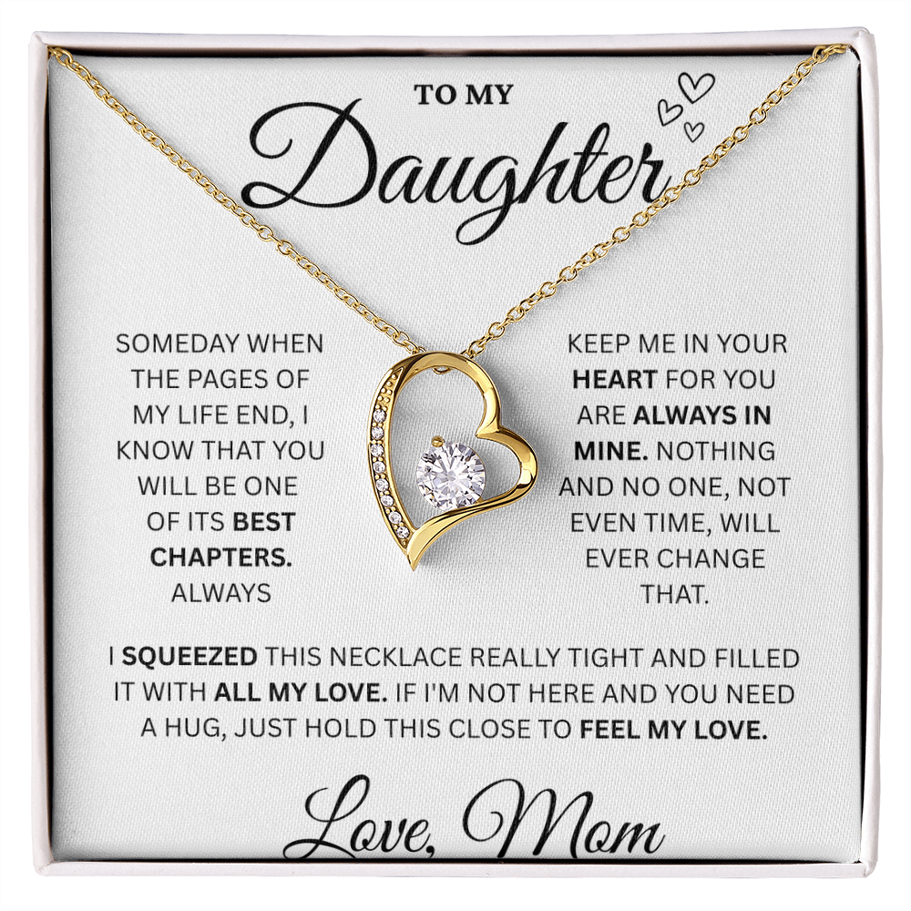 To My Daughter | Forever Love | Always In My Heart | Love Mom