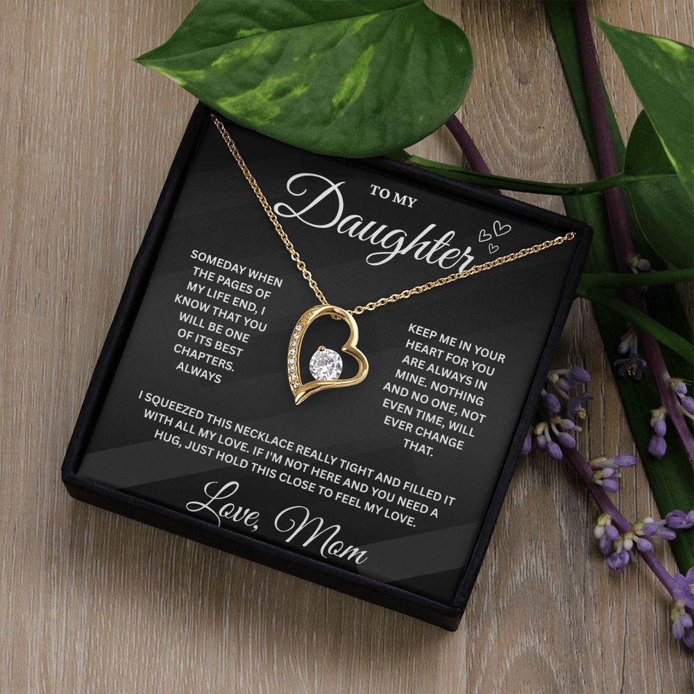 To My Daughter | Forever Love Necklace | Love, Mom