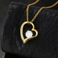 To My Wife - Beat Of My Heart - Forever Love Necklace