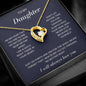 To My Daughter | I Will Always Love You | Forever Love Necklace