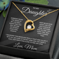 To My Daughter | Forever Love Necklace | Love, Mom