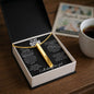 To My Son - I Will Always Love You - 4-Sided Stick Necklace