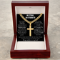 No Storm No Strength | Always & Forever In My Heart | Artisan Cross - Cuban Link Chain