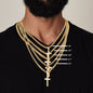To My Son | Always Remember | Personalized Cross - Cuban Link Chain