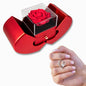 Forever Love Necklace - Red Heart Rose Box