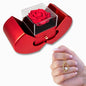 Forever Love Necklace - Red Heart Rose Box