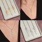 To My Bonus Daughter - Never Forget That I Love You | Birth Flower Name Necklace