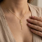 To My Bonus Daughter - Never Forget That I Love You | Birth Flower Name Necklace