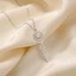 To My Bonus Daughter - Never Forget That I Love You | Birth Flower Name Necklace