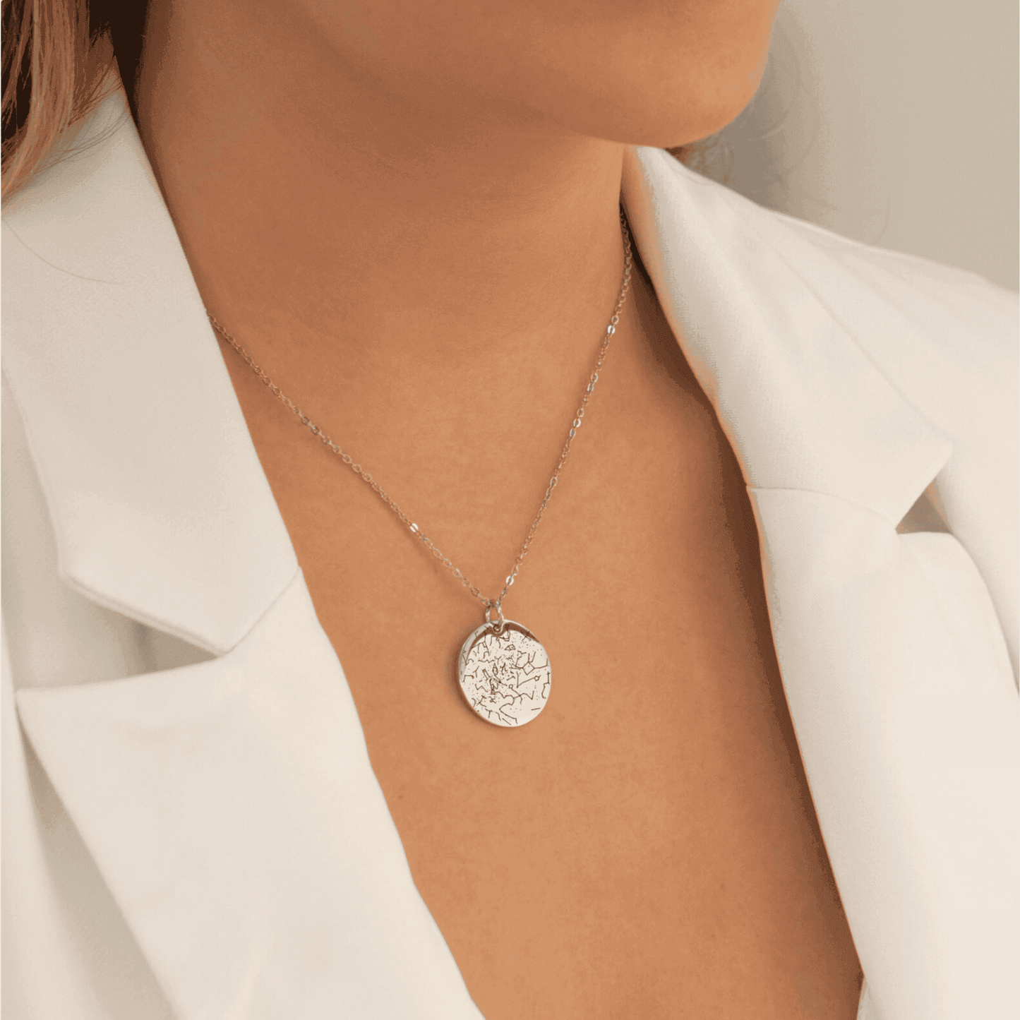 [LIMITED TIME ONLY] The Night You Were Born - Personalized Star Map Necklace