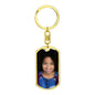Personalized Photo Keychain - Graphic Dog Tag Keychain