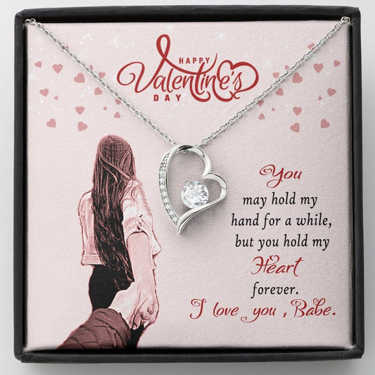 Happy Valentines Day - I Love You Babe - Forever Love Heart