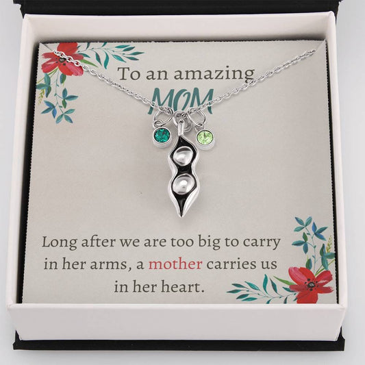 To An Amazing Mom - Long After - Pea To Your Pod Necklace
