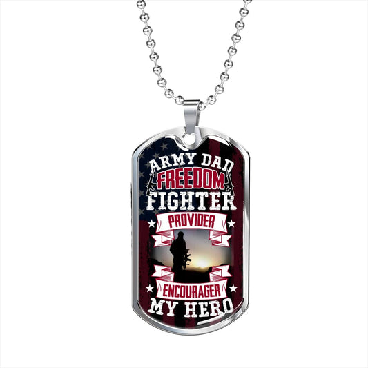 Army Dad Dog Tag