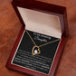 To My Amazing Daughter - When You Wear This Necklace - Forever Love Necklace