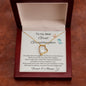 To My Dear Great Granddaughter- Forever & Always - Forever Love Necklace