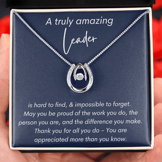 A Truly Amazing Leader - Lucky In Love Necklace