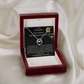 To My Daughter - You Are My Sunshine - So Lucky Necklace