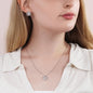 To My Daughter - Never Fear - Love Knot Earring & Necklace Set
