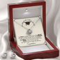 She Believed -Love Knot Earring & Necklace Set