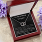 To My Amazing Daughter - When You Wear This Necklace - Perfect Pair Necklace