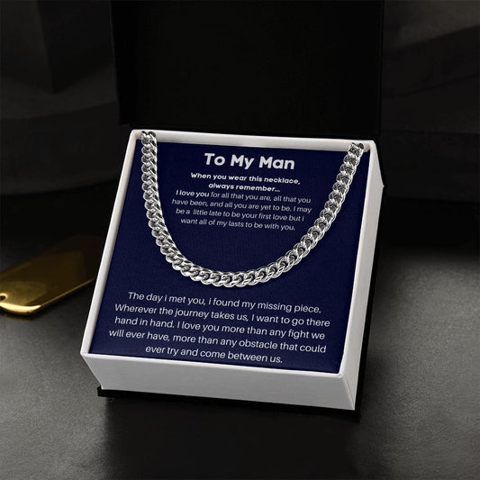 To My Man - The Day I Met You - Cuban Chain Link