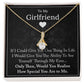 To My Girlfriend - If I Could Give You One Thing In Life - Alluring Beauty Necklace