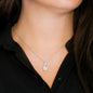 To My Beautiful Navy Girlfriend - Alluring Beauty Necklace