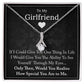 To My Girlfriend - If I Could Give You One Thing In Life - Alluring Beauty Necklace