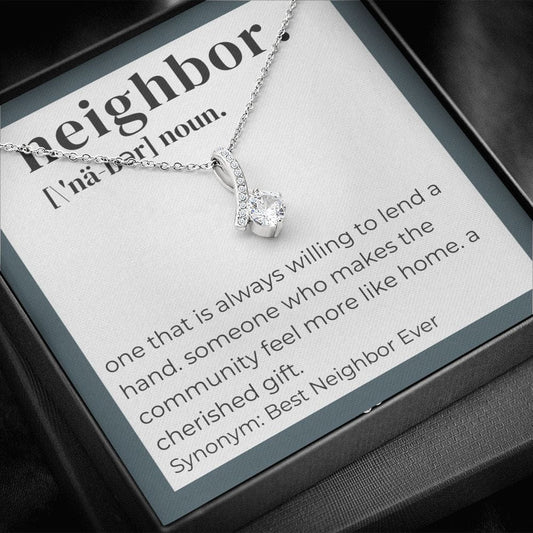 Neighbor Definition - Alluring Beauty Necklace