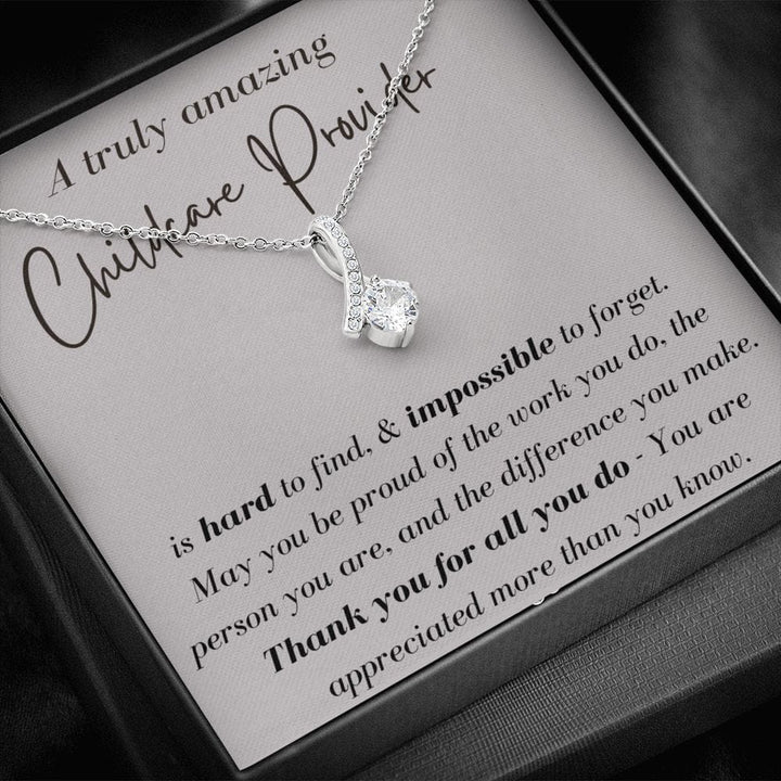 A Truly Amazing Childcare Provider - Alluring Beauty Necklace