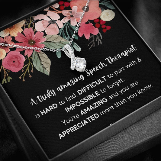 A Truly Amazing Speech Therapist - Alluring Beauty Necklace