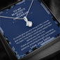 To My Beautiful Navy Girlfriend - Alluring Beauty Necklace