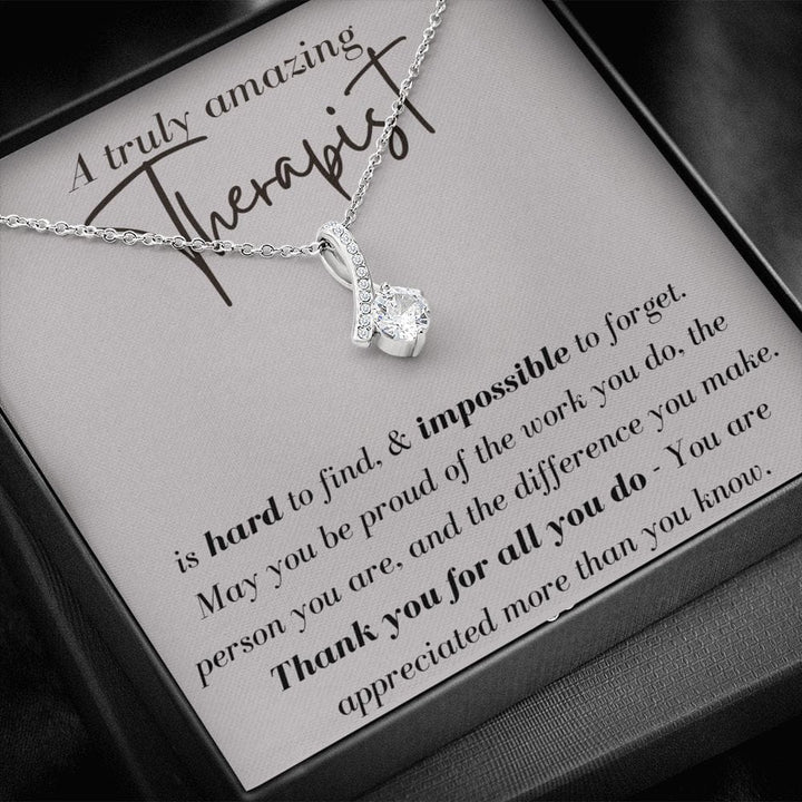 A Truly Amazing Therapist - Alluring Beauty Necklace