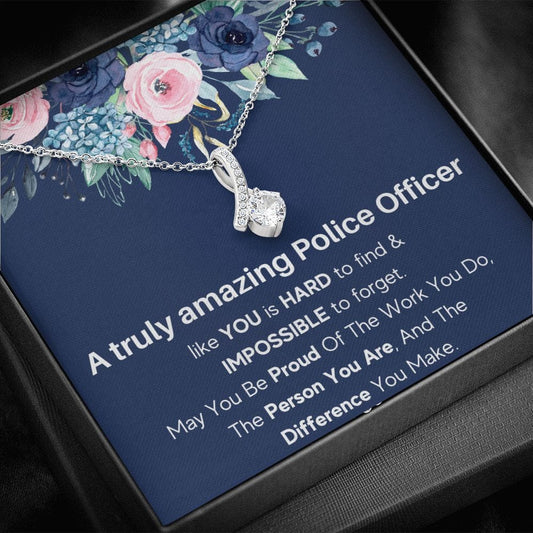 A Truly Amazing Police Officer Like You - Alluring Beauty Necklace